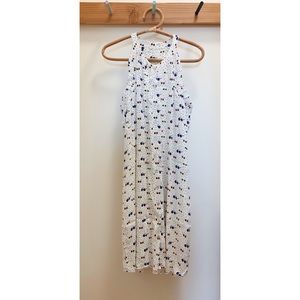 Anthro sunglasses polka dot racer back dress, XL